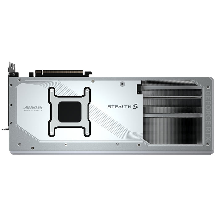 GIGABYTE AORUS GeForce RTX 5090 STEALTH ICE 32G Graphics Card - 32GB GDDR7, 512bit, PCI-E 5.0, 2655MHz Core Clock, 3 x DP 2.1a, 1 x HDMI 2.1b, NVIDIA DLSS 4, GV-N5090AORUSST ICE-32GD