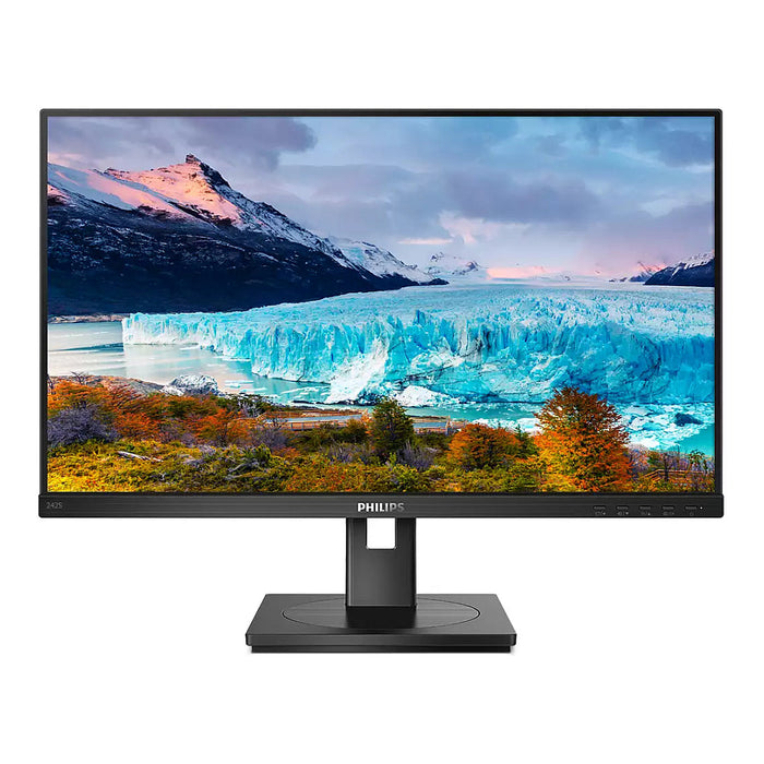 Philips S Line 242S1AE/00 computer monitor 60.5 cm (23.8") 1920 x 1080 pixels Full HD LED Black