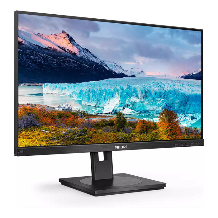 Philips S Line 242S1AE/00 computer monitor 60.5 cm (23.8") 1920 x 1080 pixels Full HD LED Black
