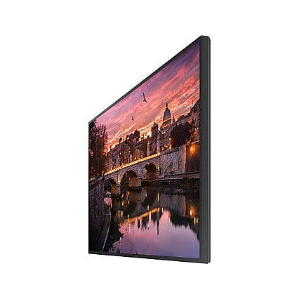 Samsung QB55R-B Digital signage flat panel 138.7 cm (54.6") TFT Wi-Fi 350 cd/m² 4K Ultra HD Black Built-in processor Tizen 4.0