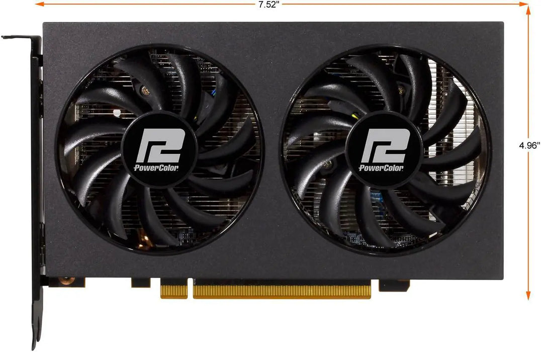 RX 6500XT 4GB PowerColor Fighter Radeon GDDR6 graphics card