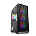 SHARKOON VK4 MIDI TOWER BLACK WIDE SIDE PANEL RGB