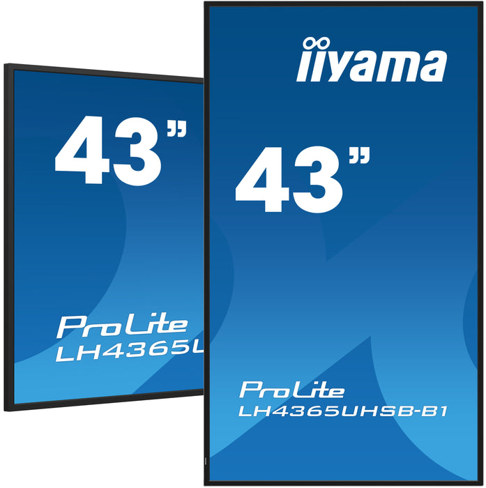 Pantalla de señalización iiyama LH4365UHSB-B1