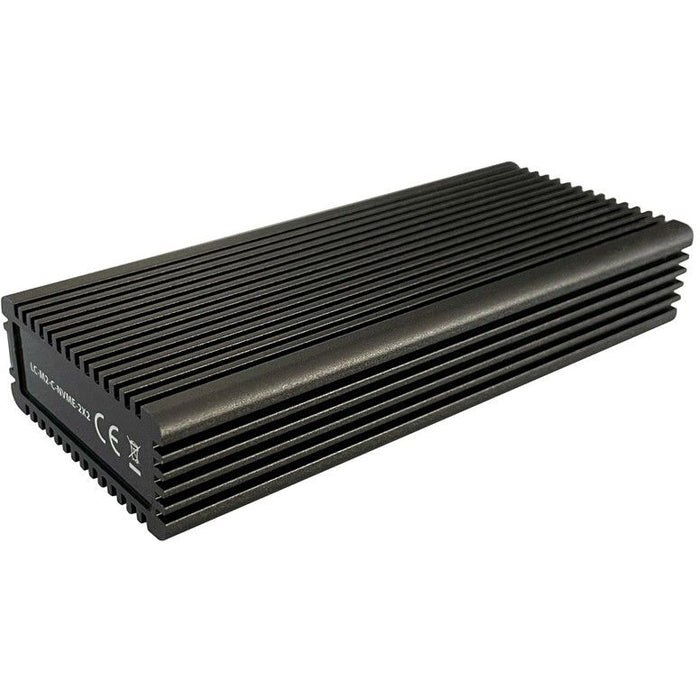 LC-Power LC-M2-C-NVME-2X2 storage drive enclosure