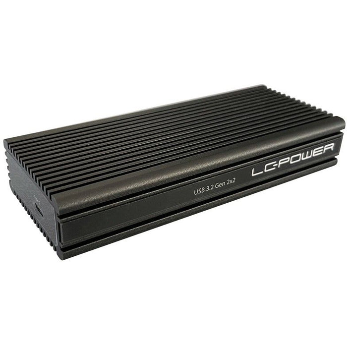 LC-Power LC-M2-C-NVME-2X2 storage drive enclosure