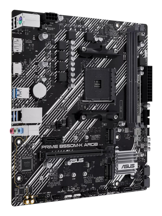 ASUS PRIME B550M-K ARGB AMD B550 Socket AM4 micro ATX