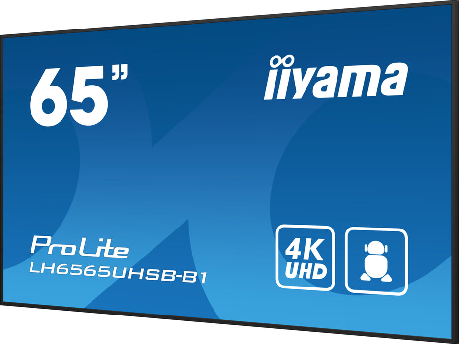 Pantalla de señalización iiyama LH6565UHSB-B1