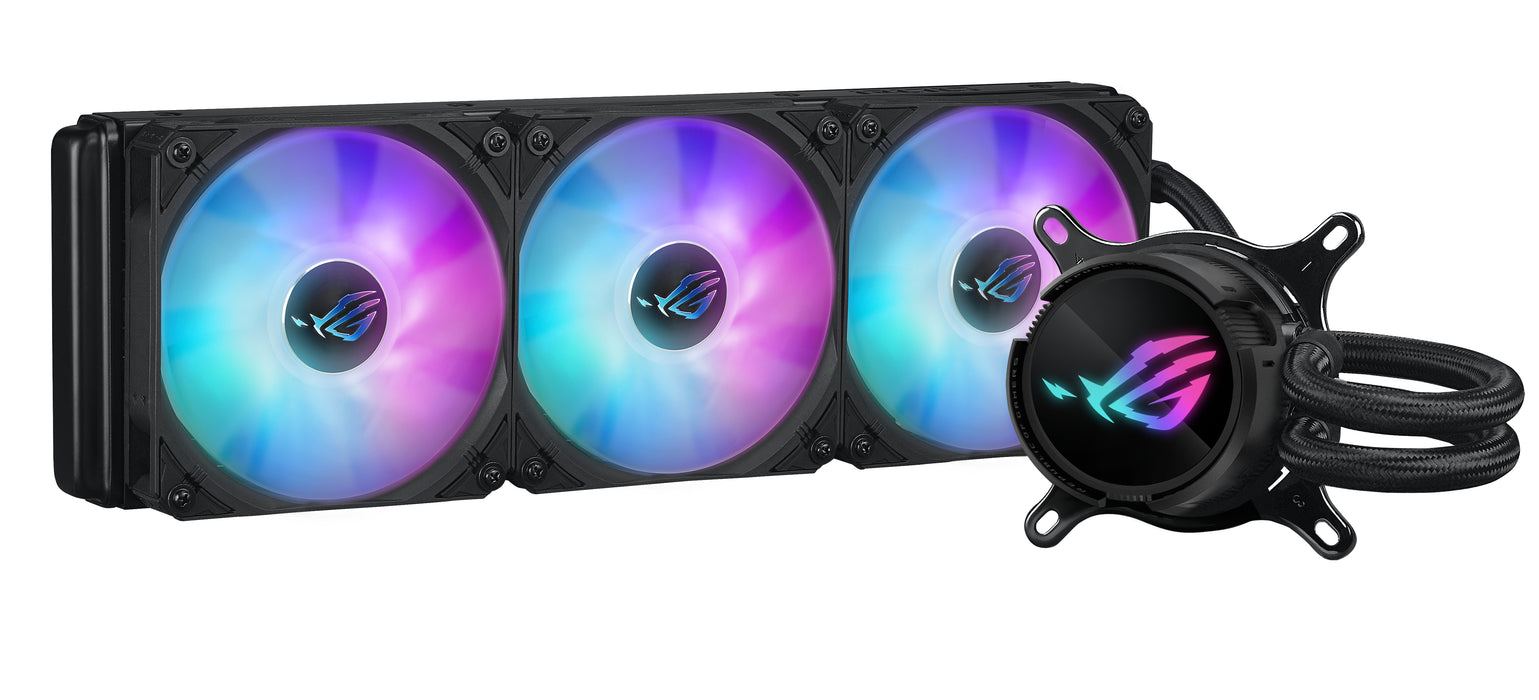 ASUS ROG Strix LC III 360 ARGB Processor Liquid cooling kit 12 cm Black