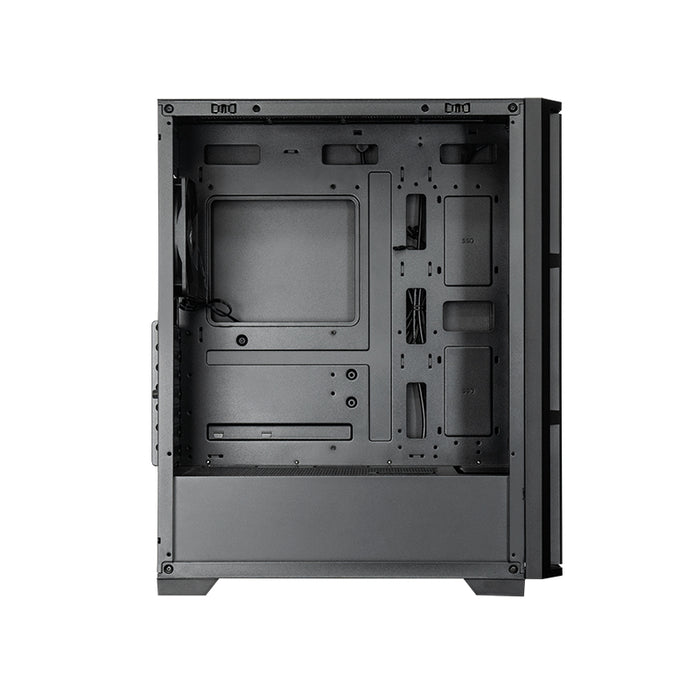 Chieftec AS-02B-TG-OP computer case Midi Tower Black