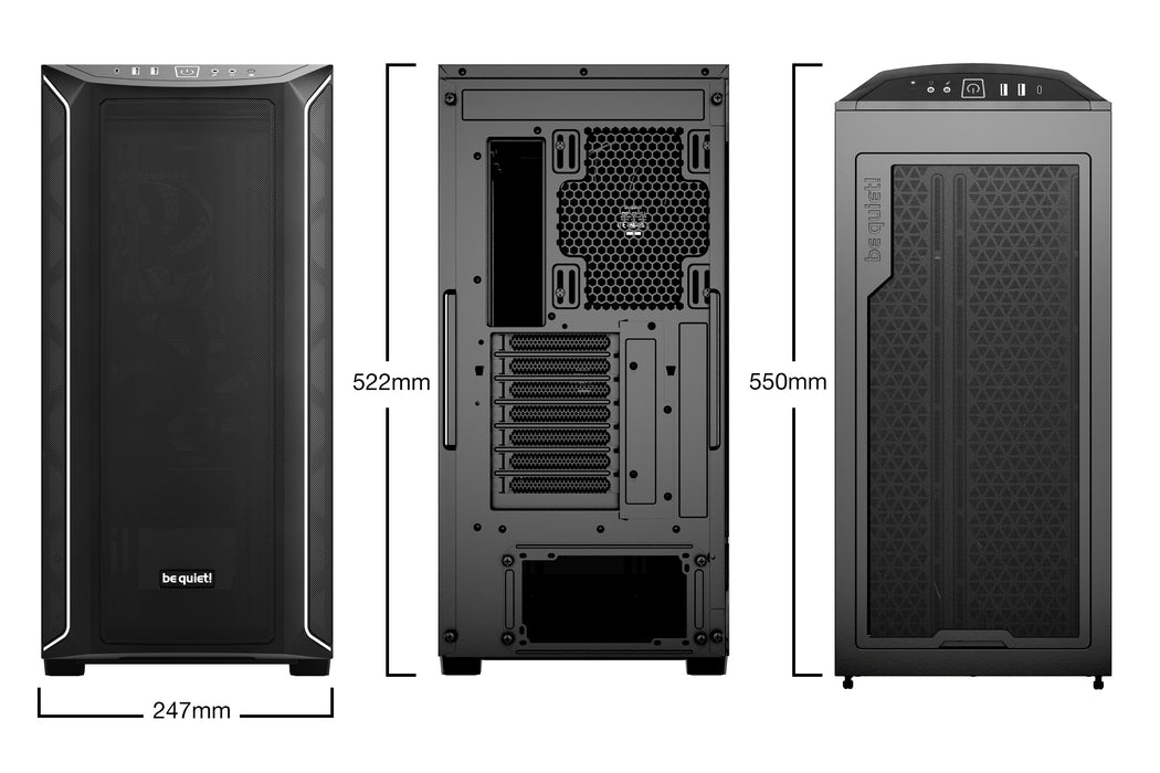 be quiet! Shadow Base 800 DX Black