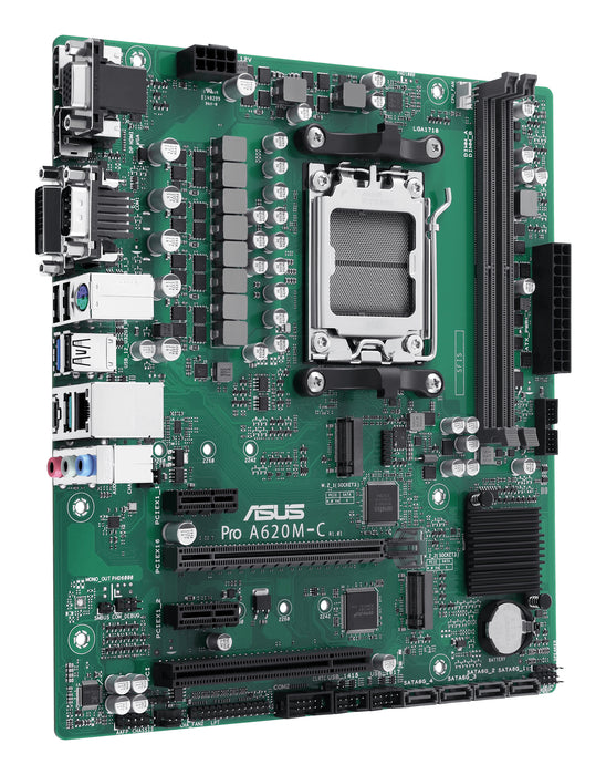 ASUS PRO A620M-C-CSM AMD A620 Socket AM5 micro ATX