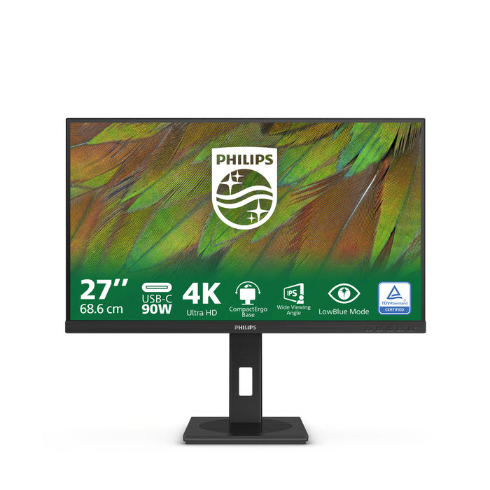 Philips 3000 series 27B1U3900/00 computer monitor 68.6 cm (27") 3840 x 2160 pixels 4K Ultra HD LCD Black