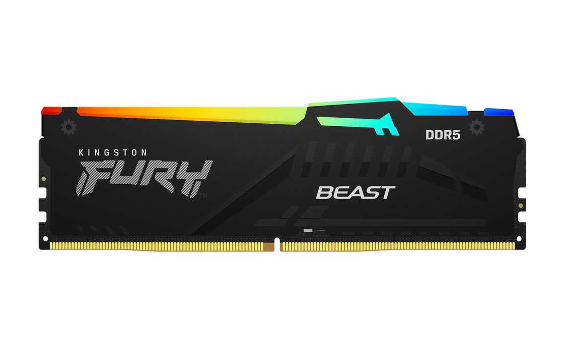Kingston Technology FURY Beast 16GB 6000MT/s DDR5 CL30 DIMM RGB EXPO