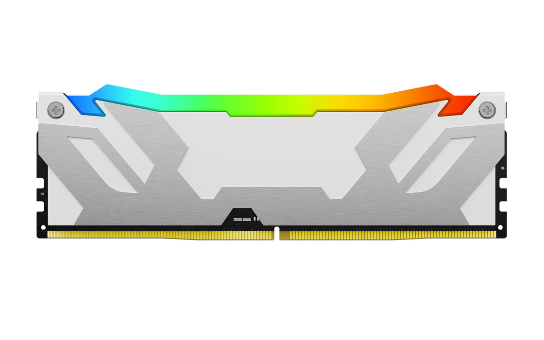 Kingston Technology FURY 64GB 6400MT/s DDR5 CL32 DIMM (Kit of 2) Renegade RGB White XMP