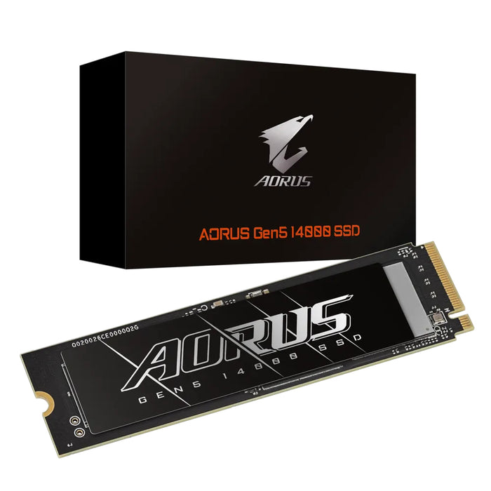 GIGABYTE AORUS Gen5 14000 SSD 2 TB M.2 PCI Express 5.0 NVMe 3D TLC NAND