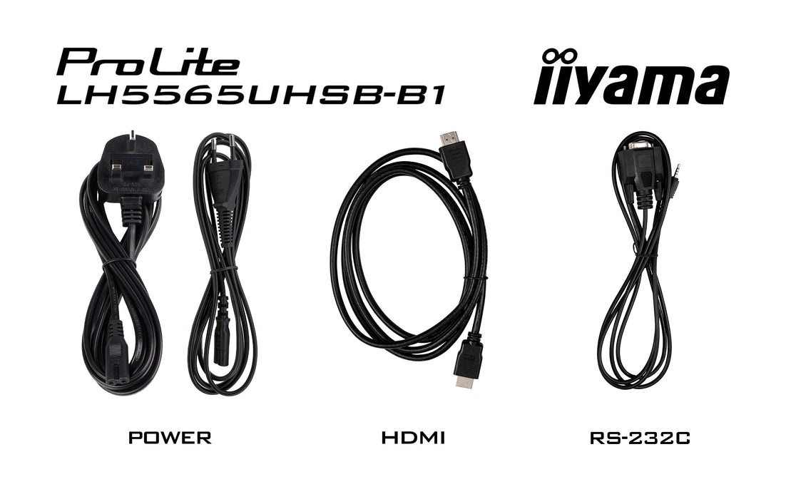 Pantalla de señalización iiyama LH5565UHSB-B1