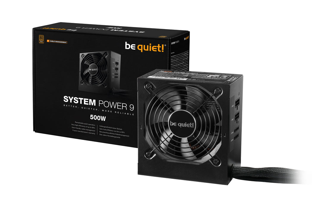 be quiet! System Power 9 | 500W CM power supply unit