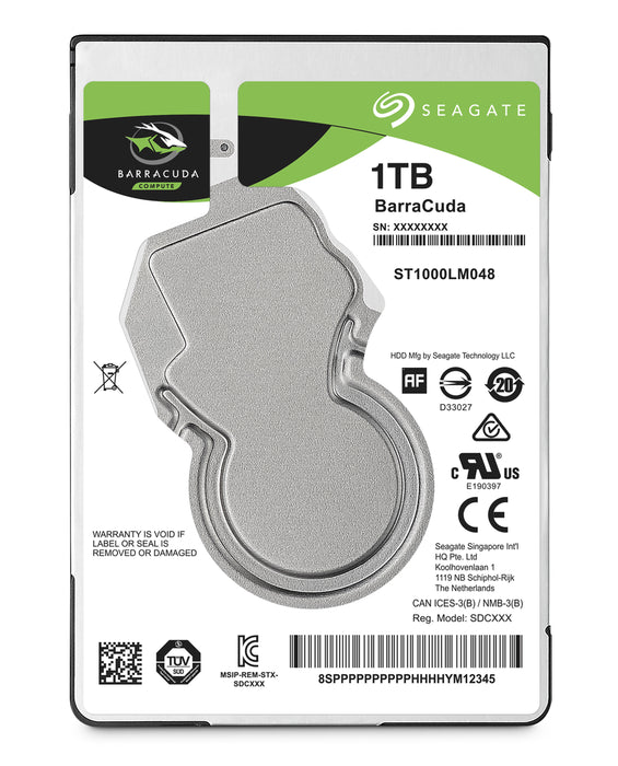 Disco duro interno Seagate Barracuda de 2,5"