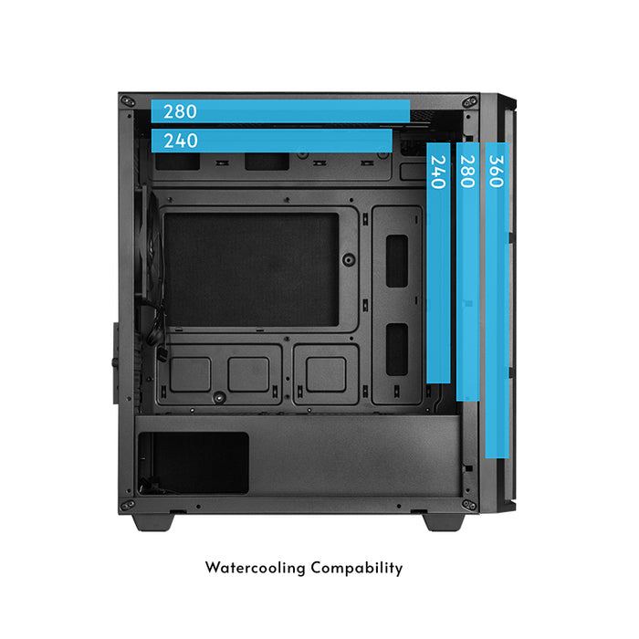 Chieftec AZ-01B-OP computer case
