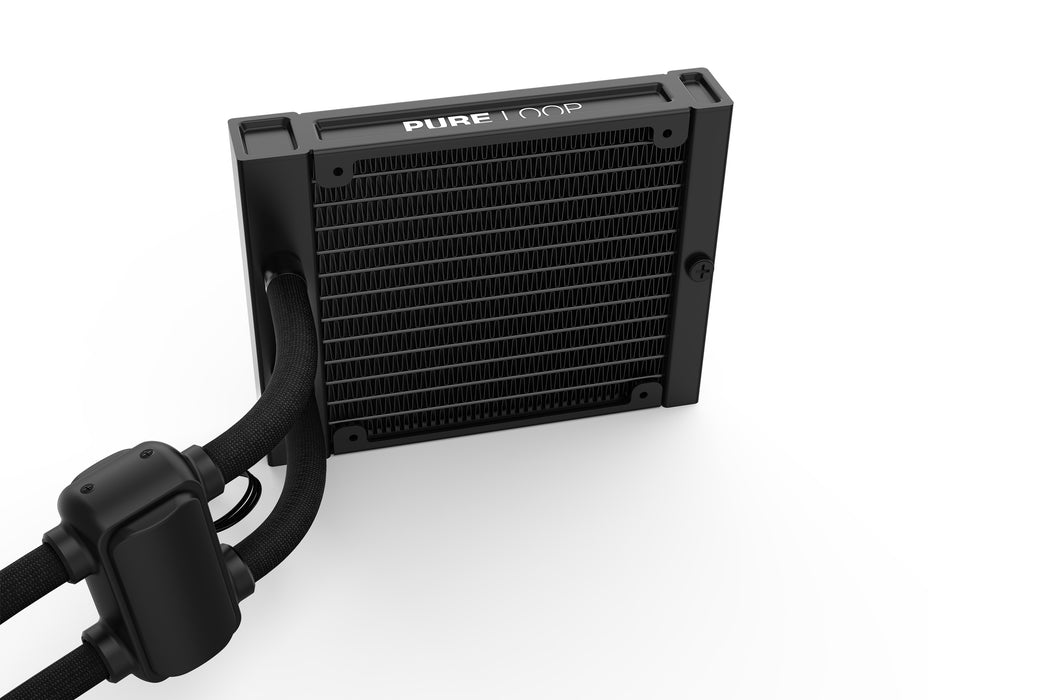 be quiet! Pure Loop 120mm All In One CPU Water Cooling, 1 X 120mm PWM Fan, For Intel Socket: 1200 / 2066 / 115X / 2011(-3) square ILM; For AMD Socket: AMD: AM4 / AM3(+)