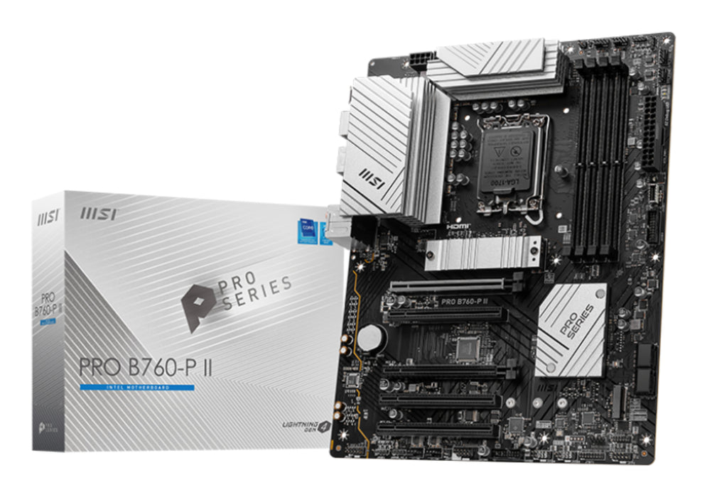 MSI PRO B760-P II motherboard Intel B760 LGA 1700 ATX