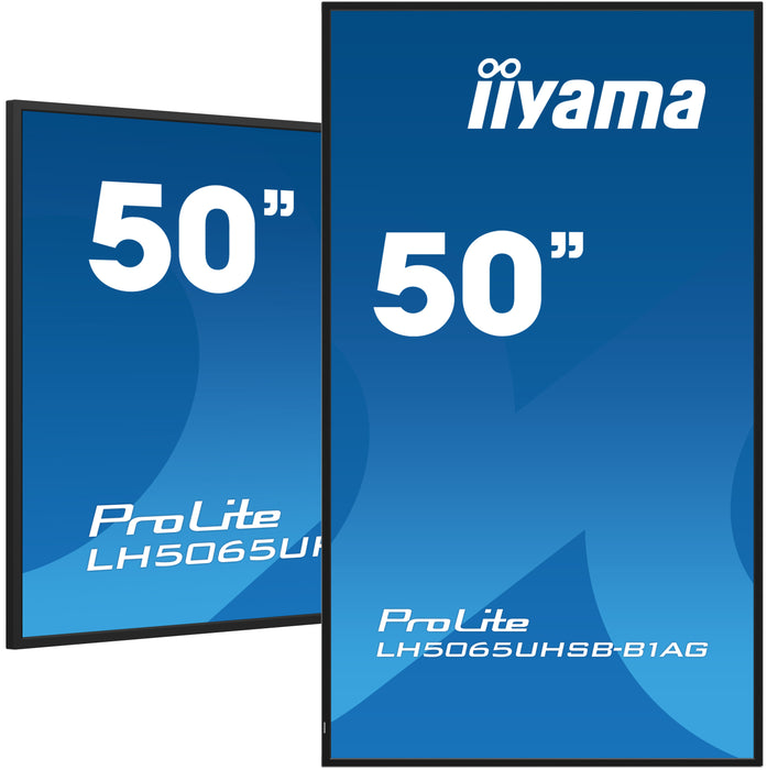 Pantalla de señalización iiyama LH5065UHSB-B1AG