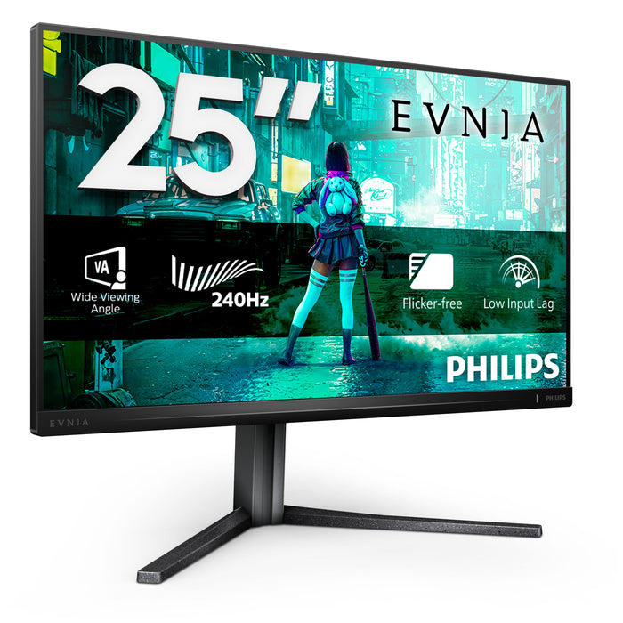 Philips Evnia 25M2N3200W/00 computer monitor 62.2 cm (24.5") 1920 x 1080 pixels Full HD LCD Grey
