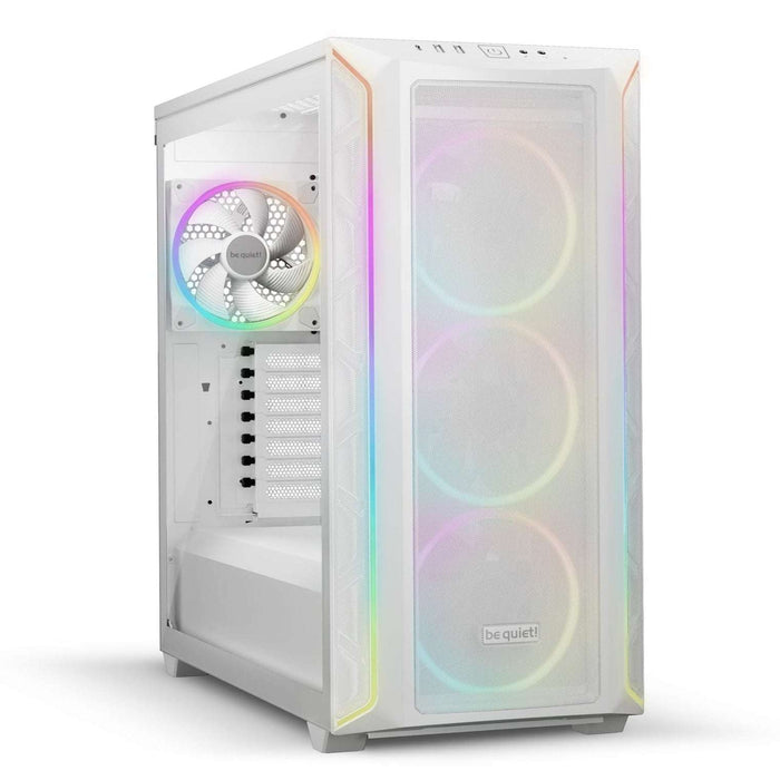 BE QUIET MIDI SHADOW BASE 800FX RGB WHITE  WITH SIDE WINDOW ATX-EATX