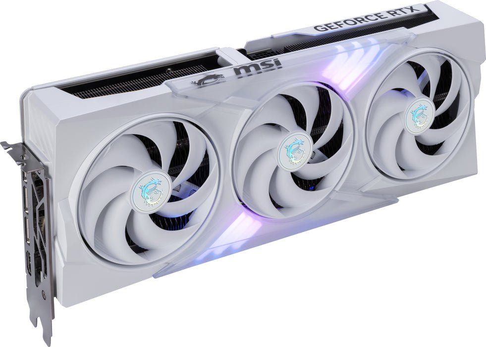 MSI GAMING GEFORCE RTX 5080 16G TRIO OC WHITE graphics card