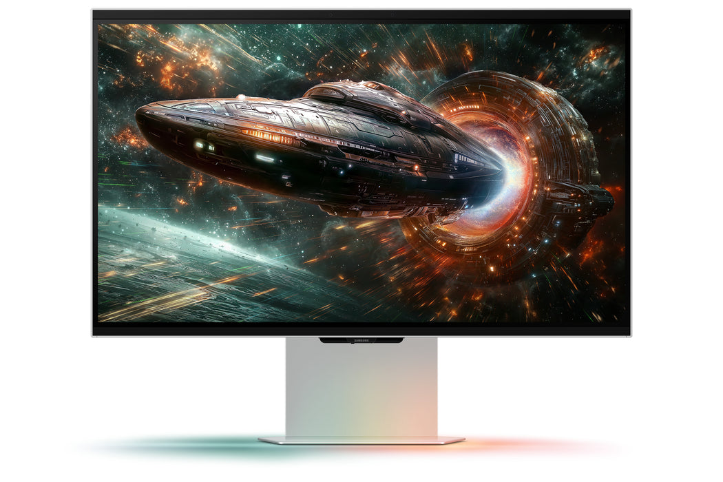 Samsung G90XF computer monitor 68.6 cm (27") 3840 x 2160 pixels 4K Ultra HD LCD Silver
