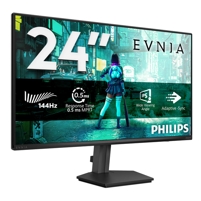 Philips Evnia 3000 24M2N3200NF/00 computer monitor 60.5 cm (23.8") 1920 x 1080 pixels Full HD LCD Black