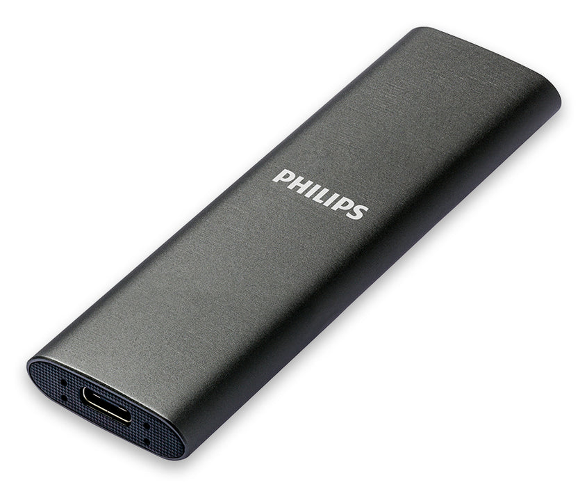 Philips FM02SS030P/00 external solid state drive 2 TB USB Type-C 3.2 Gen 1 (3.1 Gen 1) Grey