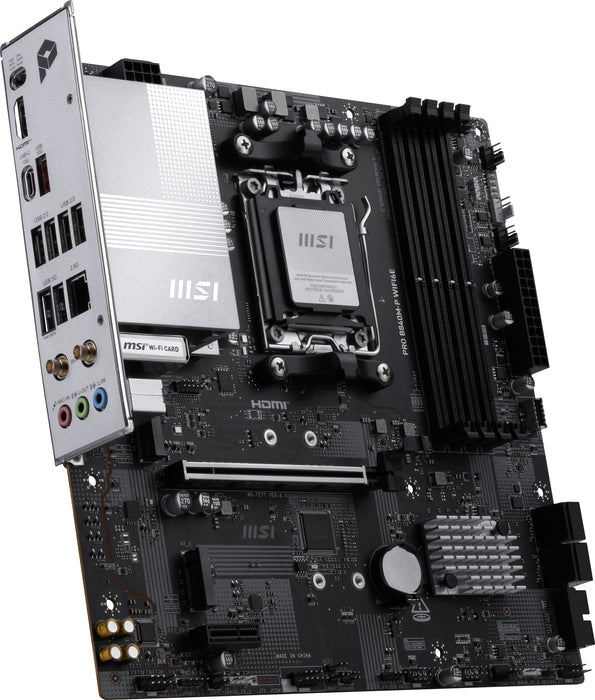 MSI PRO B840M-P WIFI6E motherboard AMD B840 Socket AM5 micro ATX