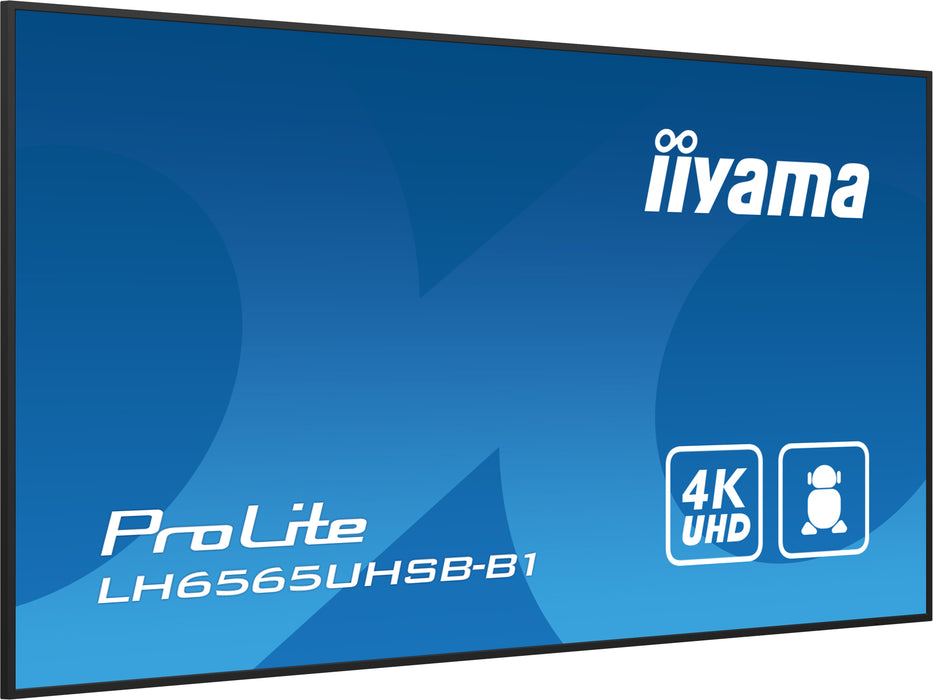 Pantalla de señalización iiyama LH6565UHSB-B1
