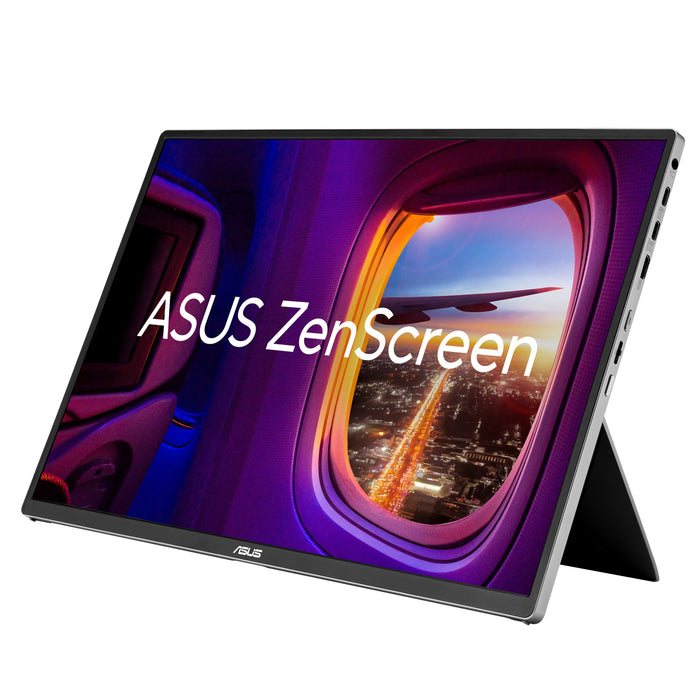 ASUS ZenScreen OLED MQ16FC computer monitor 40.6 cm (16") 1920 x 1200 pixels WUXGA Silver