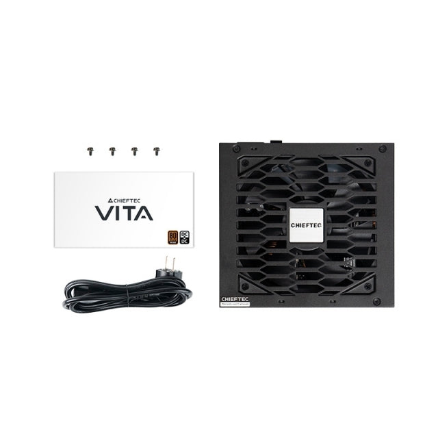 Chieftec Vita Netzteil 750W 80+Bronze retail - PC-/Server Netzteil - 12,5 min power supply unit