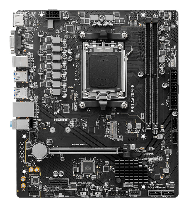 MSI PRO A620M-E motherboard