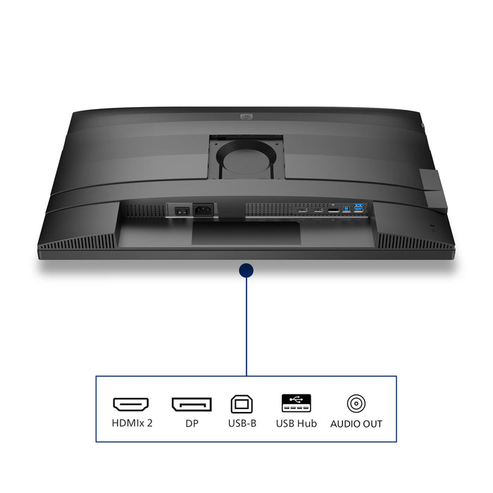 Philips 4000 series 27B2N4500/00 computer monitor 68.6 cm (27") 2560 x 1440 pixels Quad HD LCD Grey
