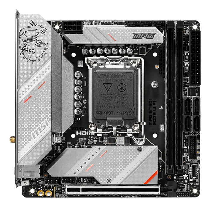 MSI MPG B760I EDGE WIFI motherboard Intel B760 LGA 1700 mini ATX