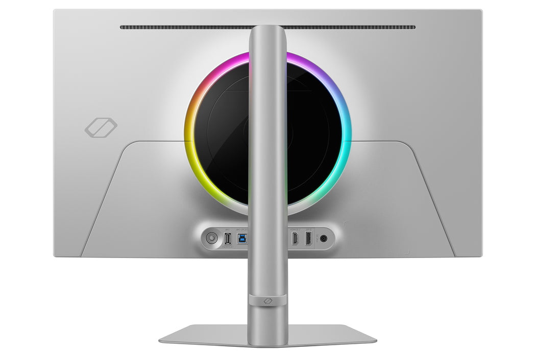 Samsung G60SF computer monitor 68.6 cm (27") 2560 x 1440 pixels Quad HD OLED Silver