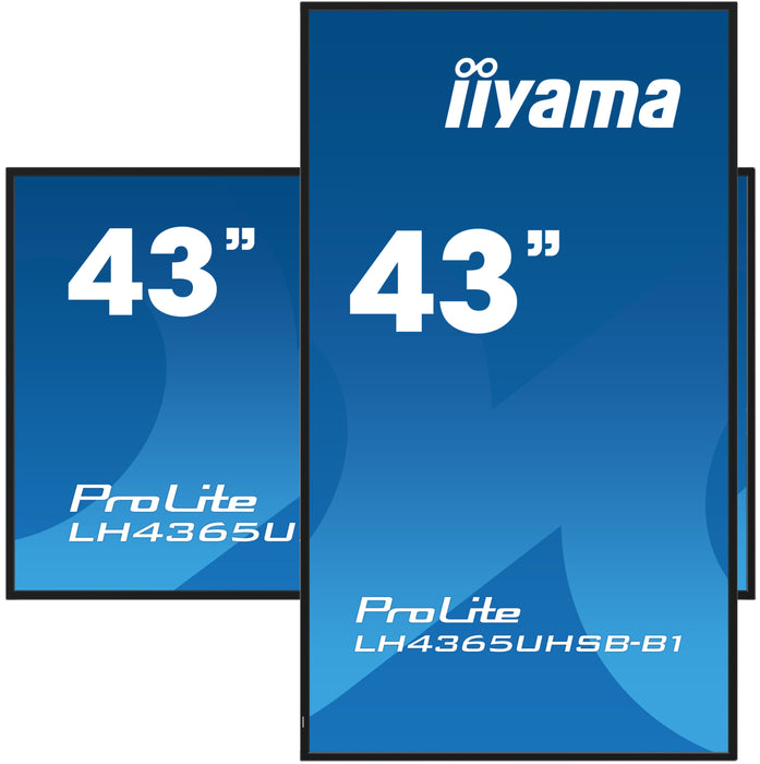 Pantalla de señalización iiyama LH4365UHSB-B1