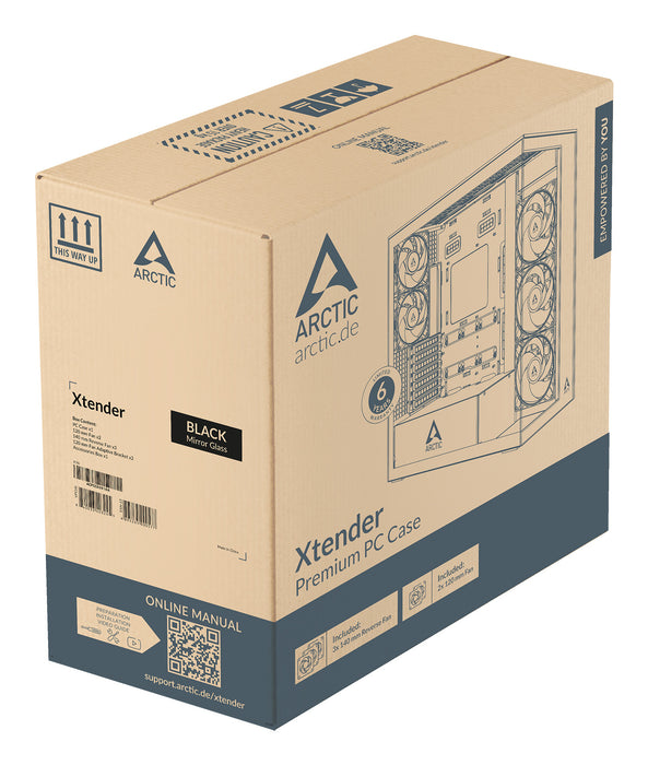 ARCTIC Xtender VG (Mirror Black)