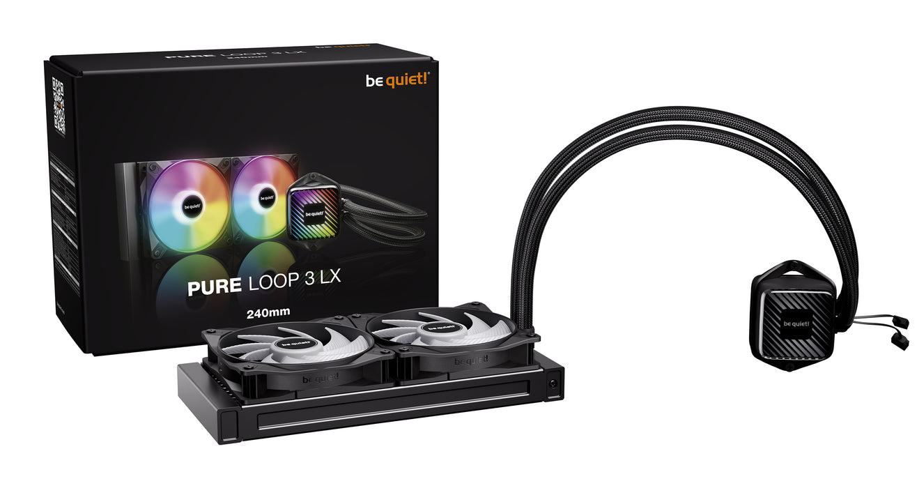 be quiet! PURE LOOP 3 LX Processor All-in-one liquid cooler 12 cm Black 1 pc(s)