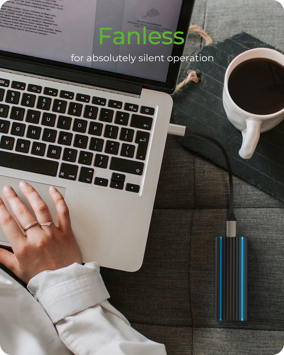 ICY BOX IB-1824ML-C31 SSD enclosure Black M.2