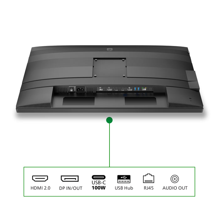 Philips 5000 series 27B2G5601/00 computer monitor 68.6 cm (27") 2560 x 1440 pixels Quad HD LCD Black