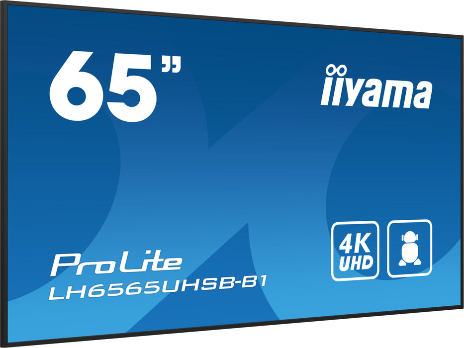 Pantalla de señalización iiyama LH6565UHSB-B1