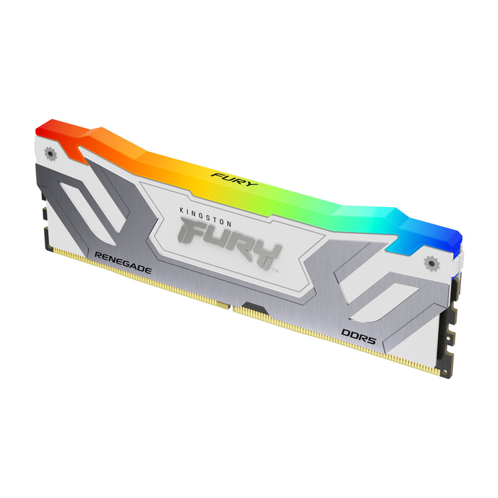 Kingston Technology FURY 48GB 8400MT/s DDR5 CL40 CUDIMM (Kit of 2) Renegade RGB White XMP