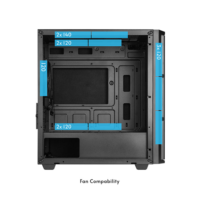 Chieftec AZ-01B-OP computer case
