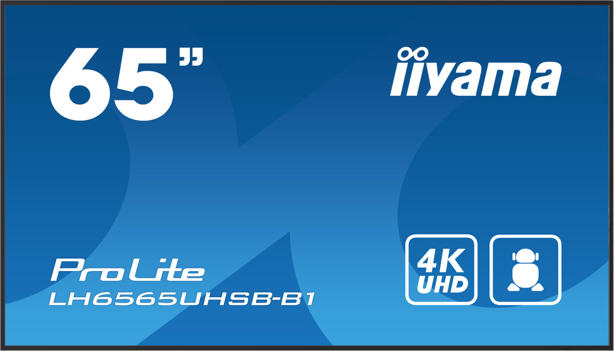 Pantalla de señalización iiyama LH6565UHSB-B1