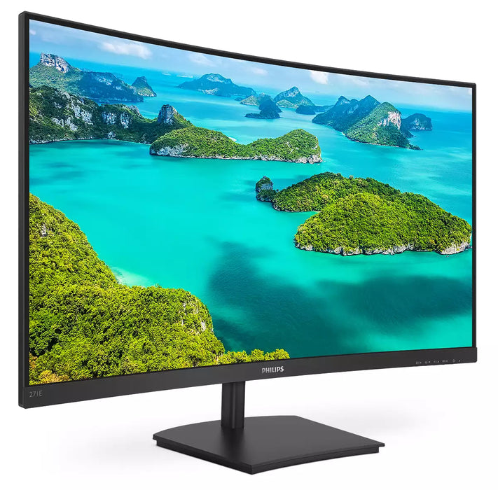Philips E Line 271E1SCA/00 computer monitor 68.6 cm (27") 1920 x 1080 pixels Full HD LCD Black